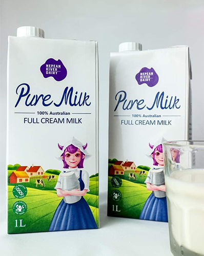 Sữa Tươi Pure milk Full Cream 1l