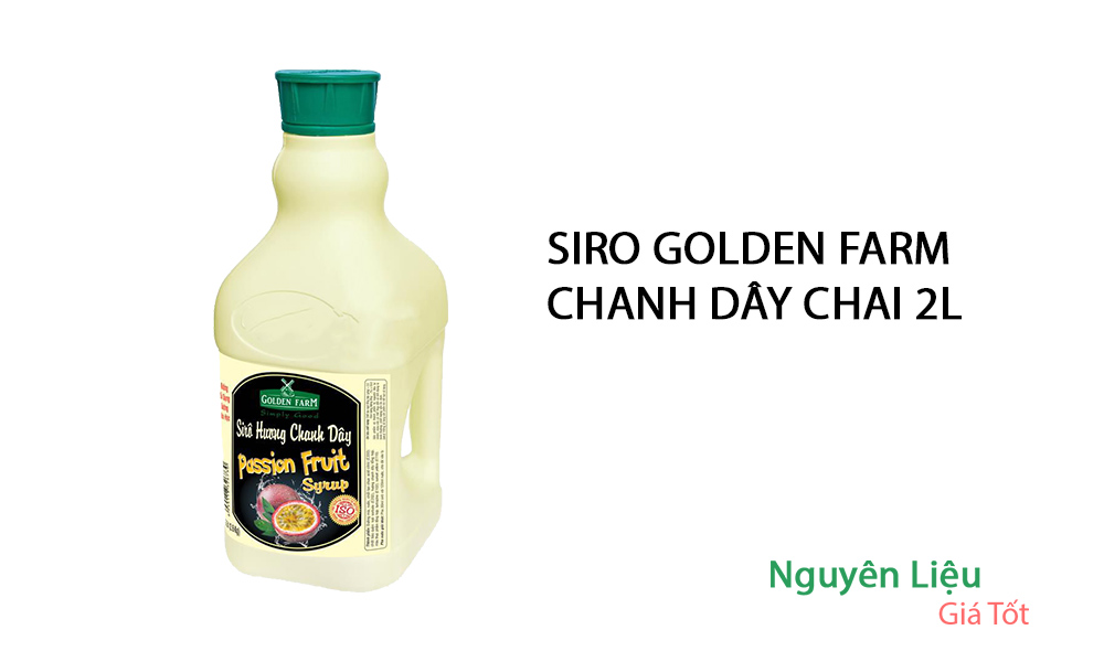 Siro Goden Farm Chanh Dây 2l