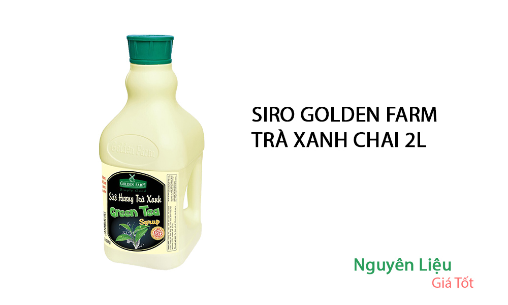 Siro Golden Farm Trà Xanh 2l