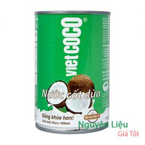 Nước Cốt Dừa Vietcoco béo 17% - Nguyên Liệu Giá Tốt