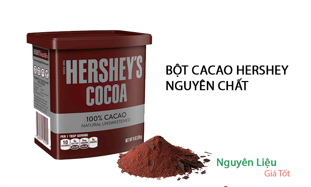 Bột Cacao Hershey nguyên chất - nguyên liệu giá tốt