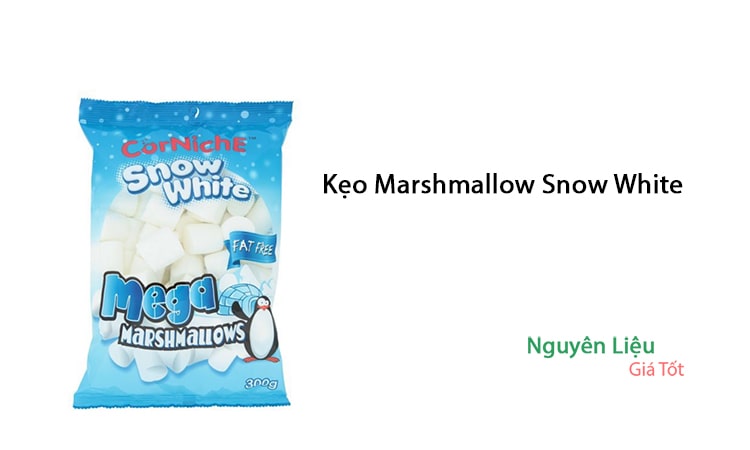 Kẹo marshmallow snow white